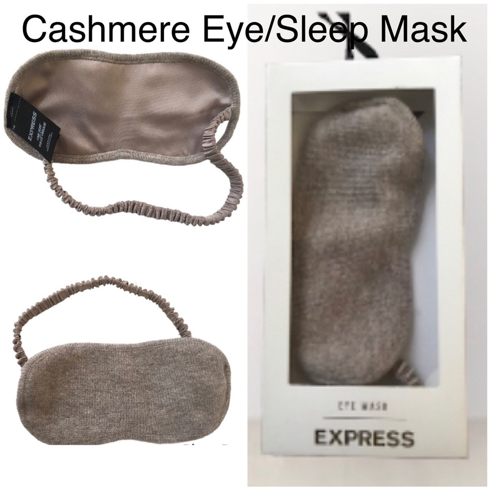 🎉HP🎉🆕 New Express 100% Cashmere Eye/Sleep Mask